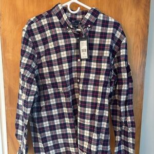 Vineyard Vines Slim Fit Murray Shirt Plaid Pattern Size XL